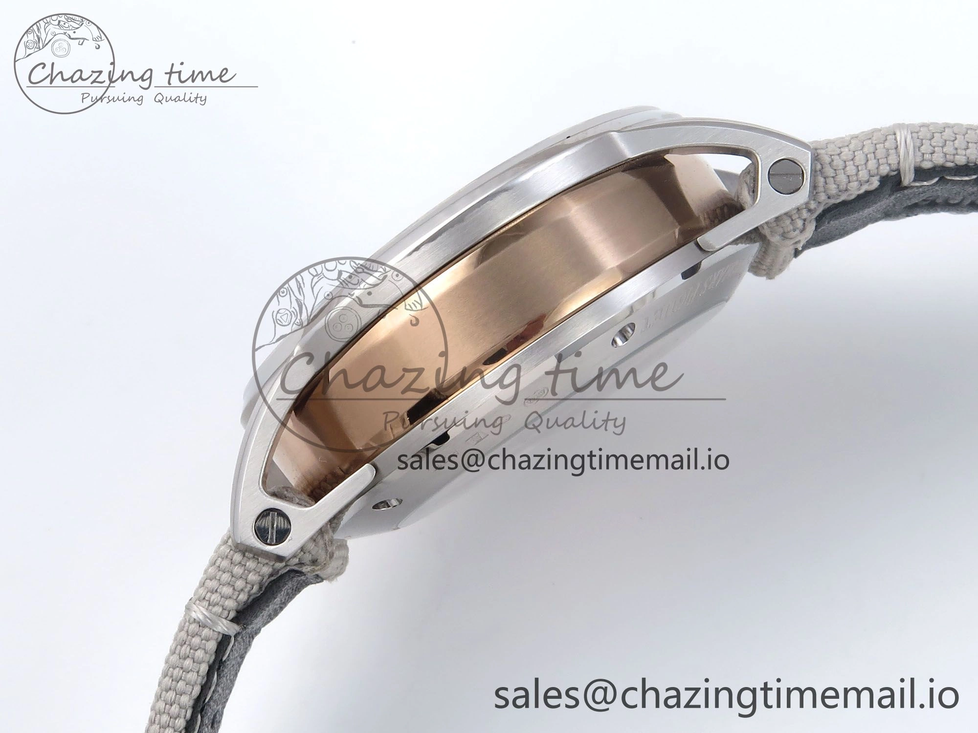 Code 11.59 Chrono 26393 SS APPF Best Edition Silver Dial on White Nylon Strap A4401