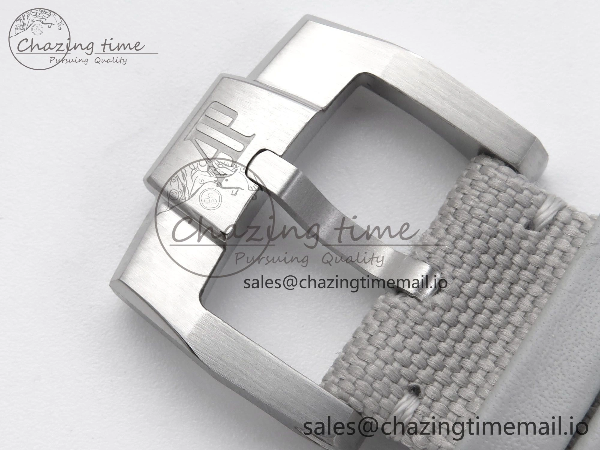 Code 11.59 Chrono 26393 SS APPF Best Edition Silver Dial on White Nylon Strap A4401