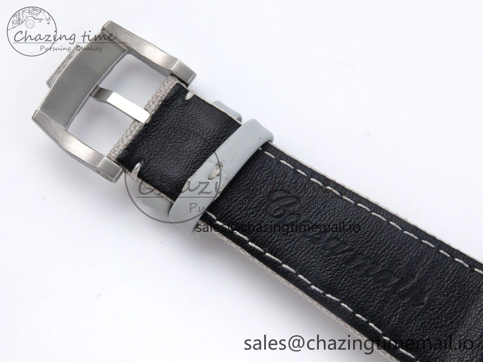 Code 11.59 Chrono 26393 SS APPF Best Edition Silver Dial on White Nylon Strap A4401