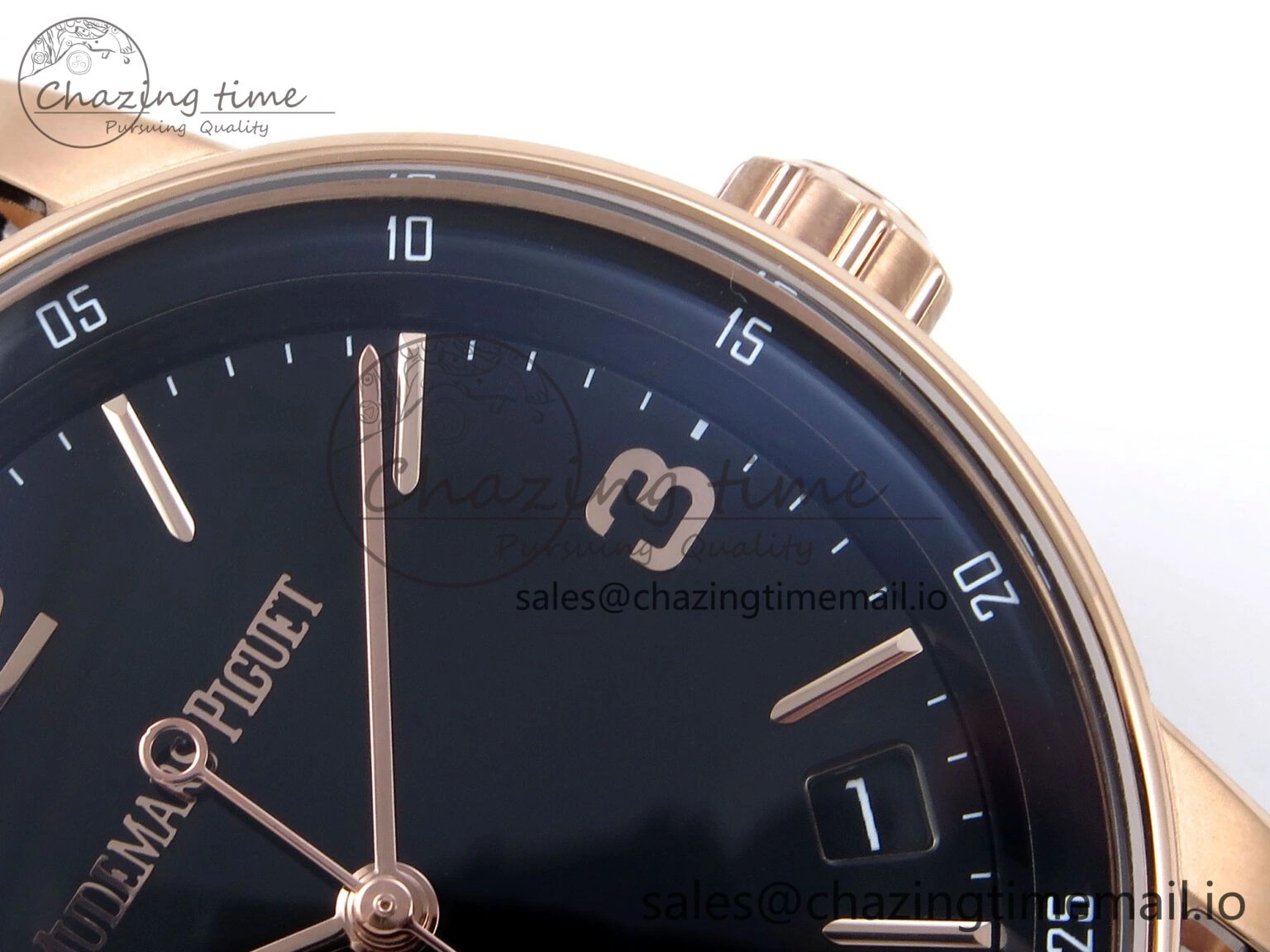Code 11.59 RG 15210 APSF 1:1 Best Edition Black Dial on Black Leather Strap SA4302 Super Clone