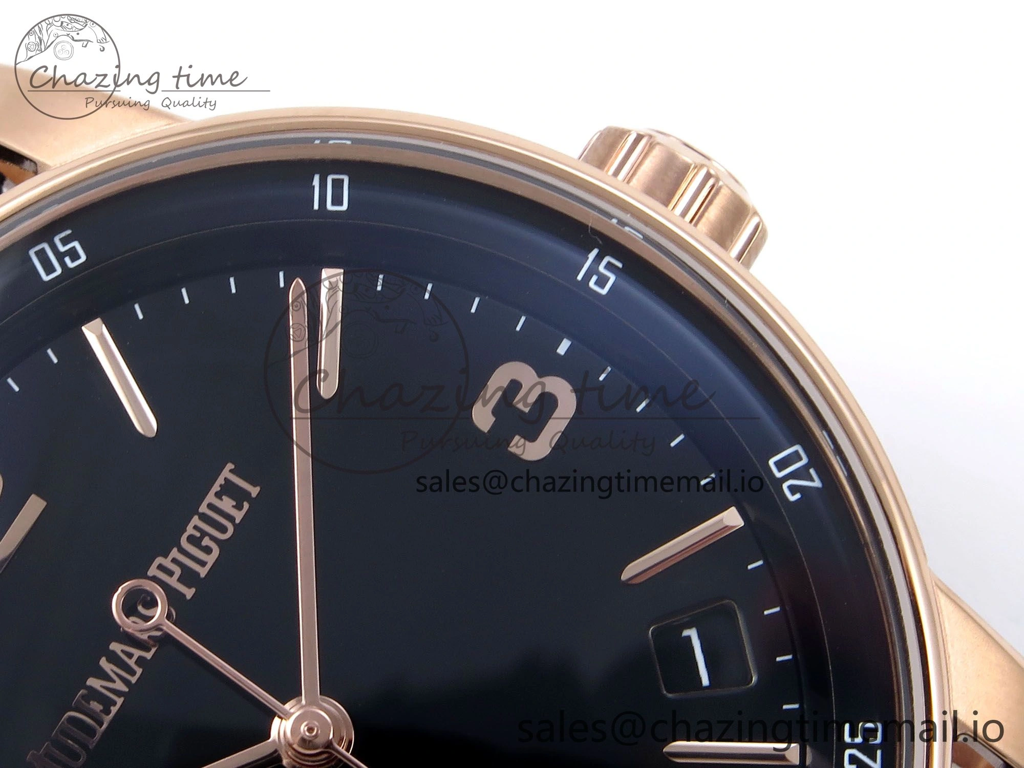 Code 11.59 RG 15210 APSF 1:1 Best Edition Black Dial on Black Leather Strap SA4302 Super Clone
