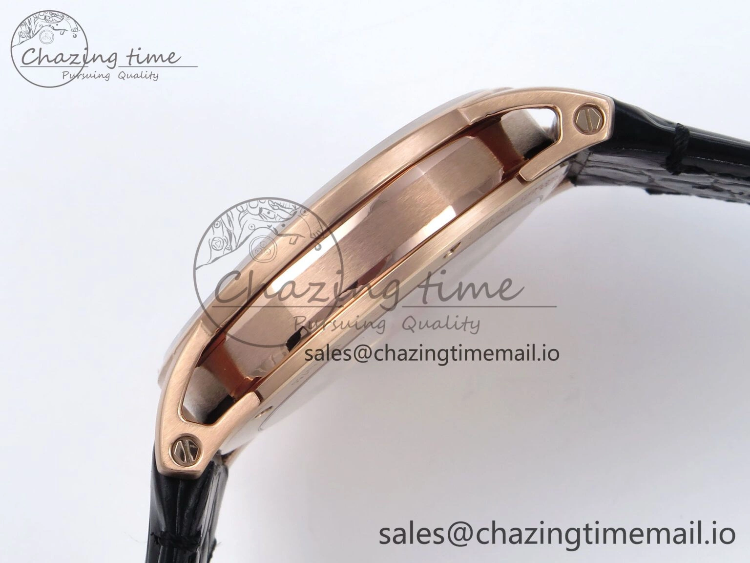 Code 11.59 RG 15210 APSF 1:1 Best Edition Black Dial on Black Leather Strap SA4302 Super Clone
