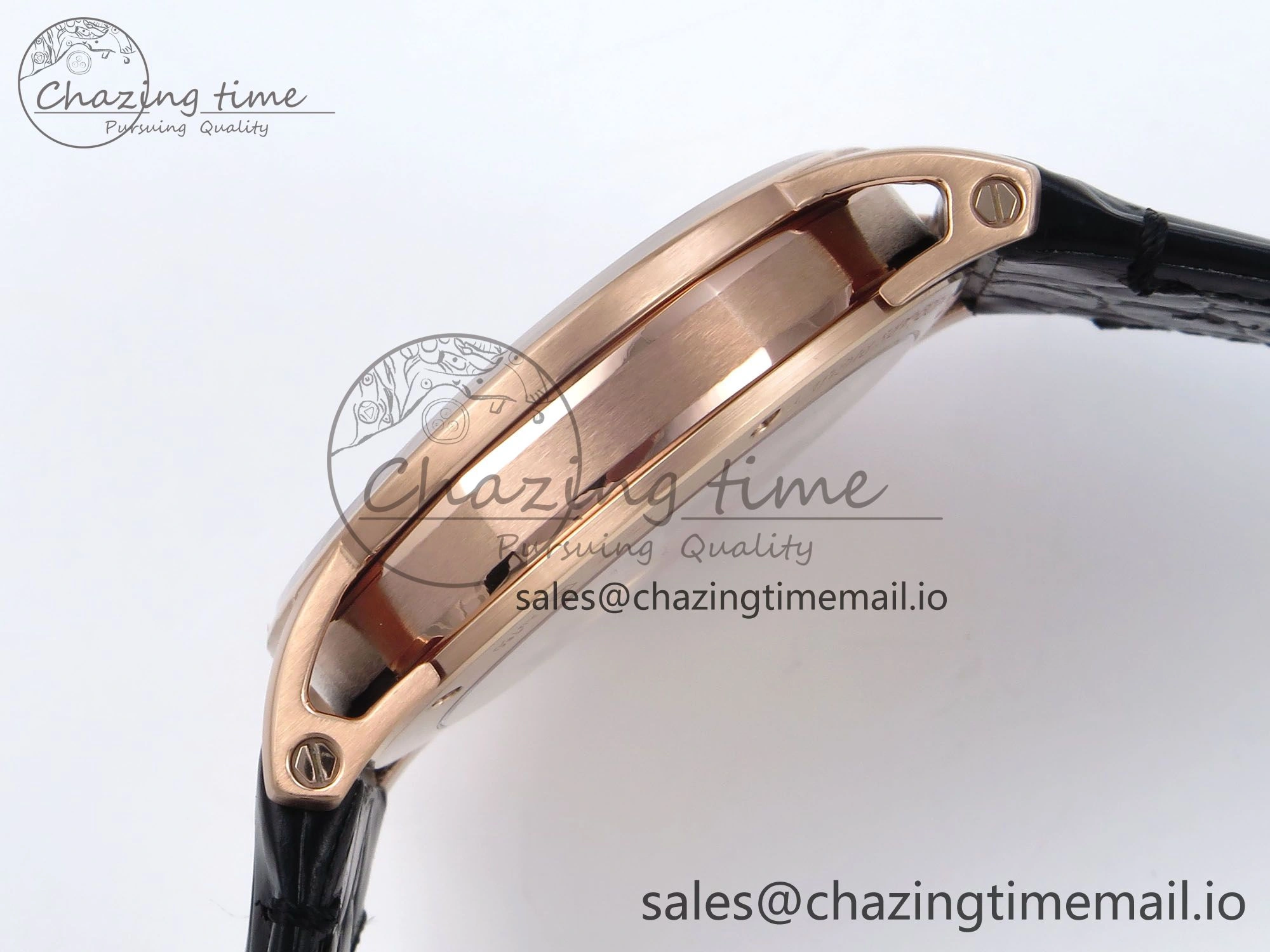 Code 11.59 RG 15210 APSF 1:1 Best Edition Black Dial on Black Leather Strap SA4302 Super Clone