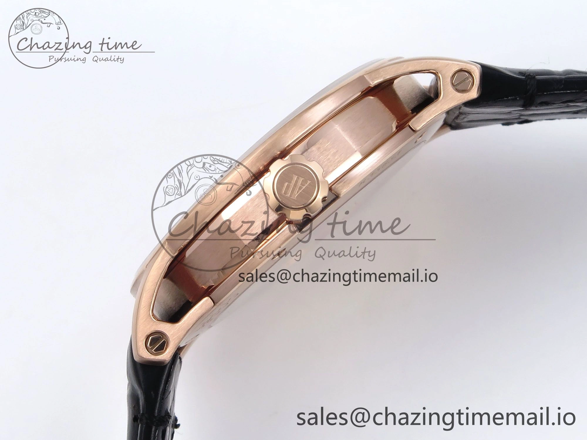 Code 11.59 RG 15210 APSF 1:1 Best Edition Black Dial on Black Leather Strap SA4302 Super Clone