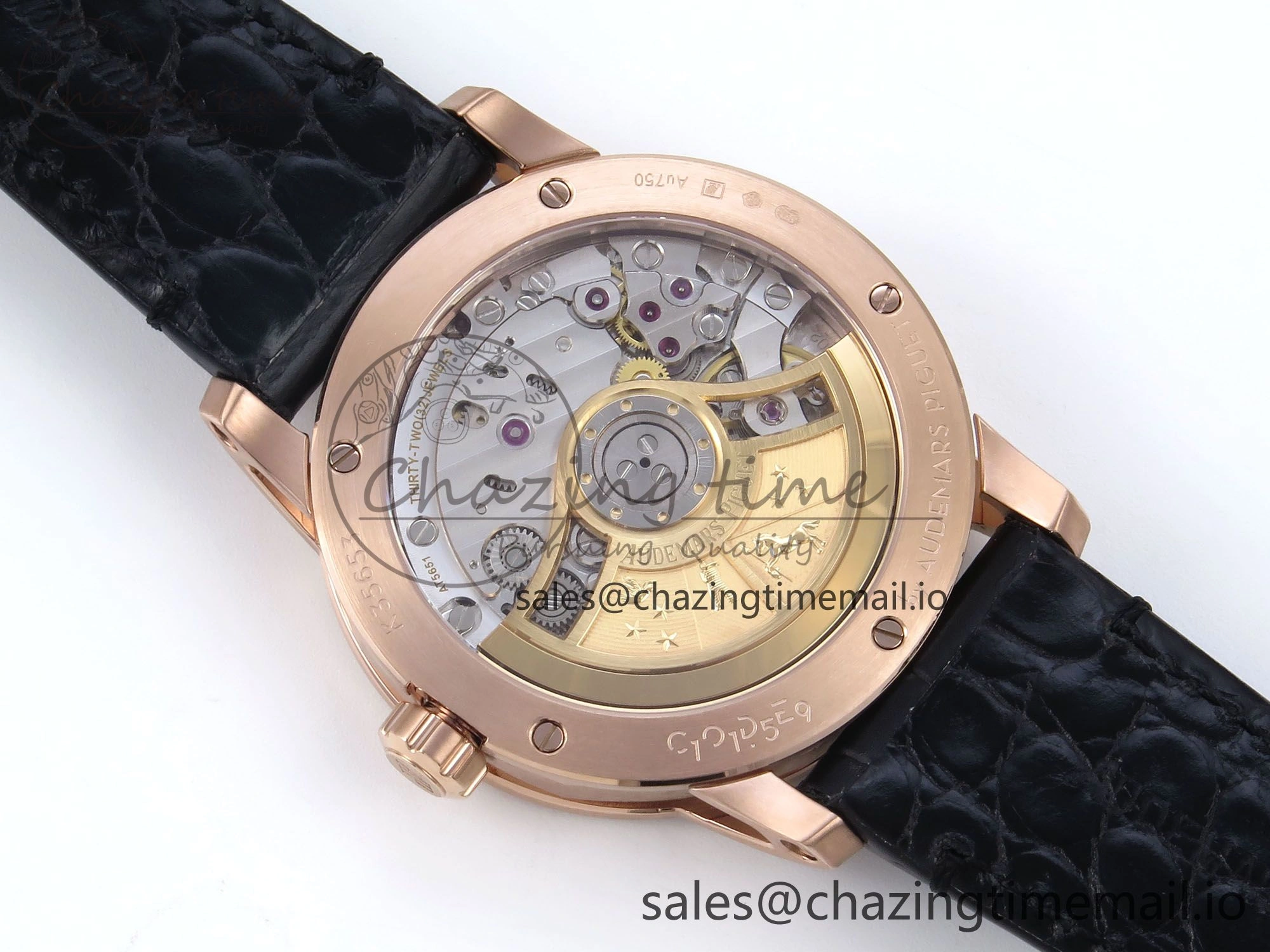 Code 11.59 RG 15210 APSF 1:1 Best Edition Black Dial on Black Leather Strap SA4302 Super Clone