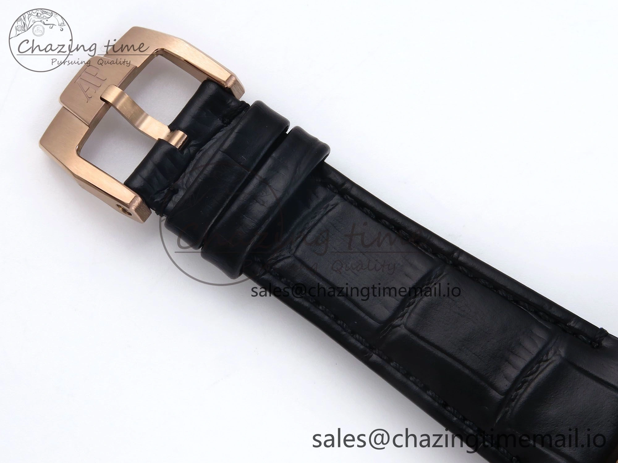 Code 11.59 RG 15210 APSF 1:1 Best Edition Black Dial on Black Leather Strap SA4302 Super Clone