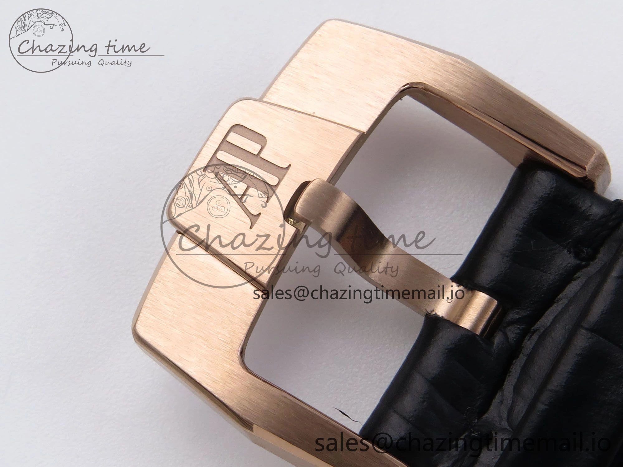 Code 11.59 RG 15210 APSF 1:1 Best Edition Black Dial on Black Leather Strap SA4302 Super Clone
