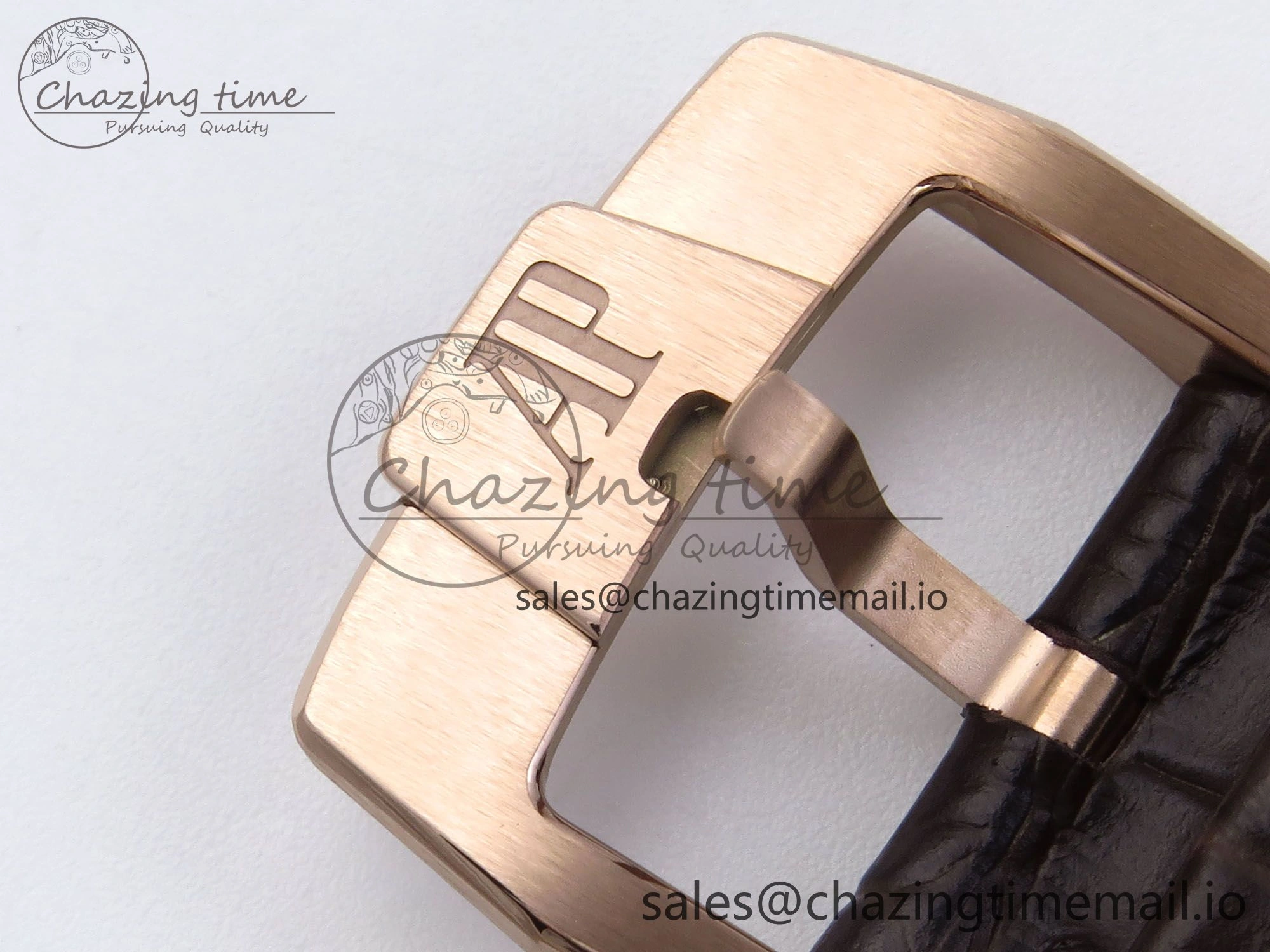 Code 11.59 RG 15210 APSF 1:1 Best Edition White Dial on Brown Leather Strap SA4302 Super Clone