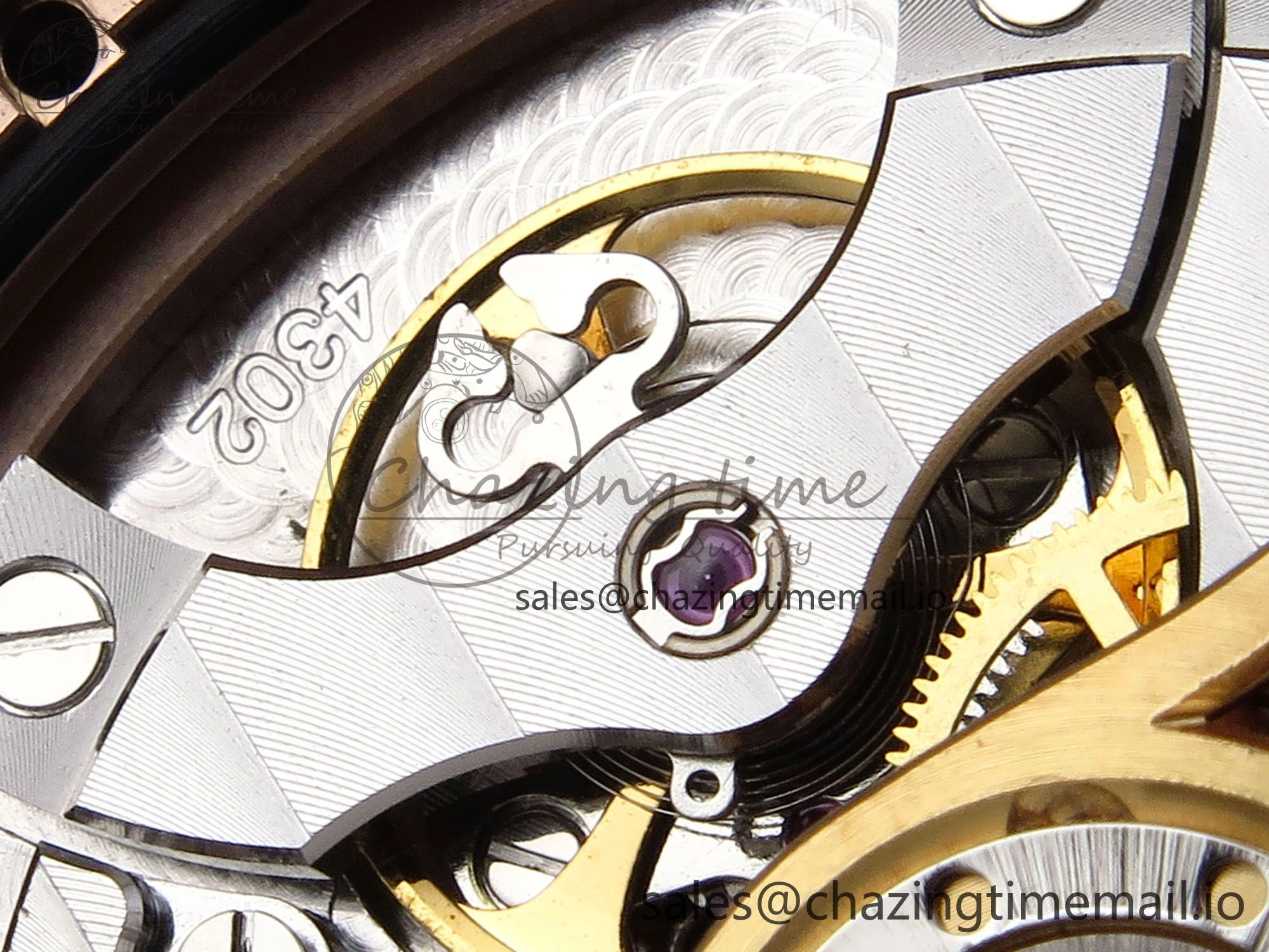 Code 11.59 RG 15210 APSF 1:1 Best Edition White Dial on Brown Leather Strap SA4302 Super Clone