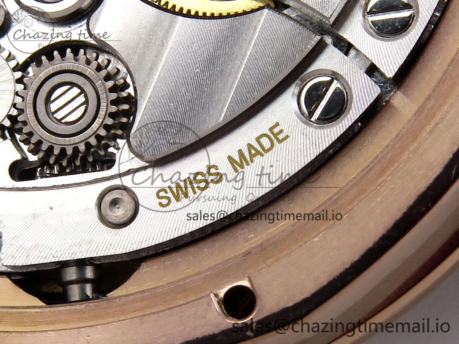 Code 11.59 RG 15210 APSF 1:1 Best Edition White Dial on Brown Leather Strap SA4302 Super Clone