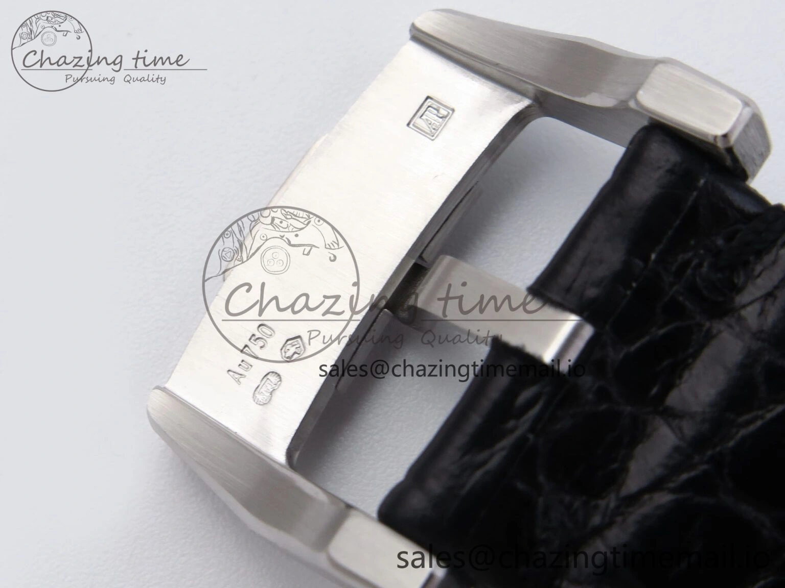 Code 11.59 SS 15210 APSF 1:1 Best Edition Black Dial on Black Leather Strap SA4302 Super Clone