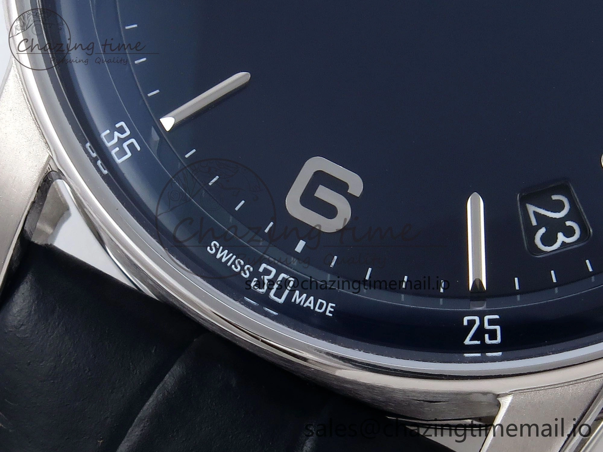 Code 11.59 SS 15210 APSF 1:1 Best Edition Blue Dial on Blue Leather Strap SA4302 Super Clone