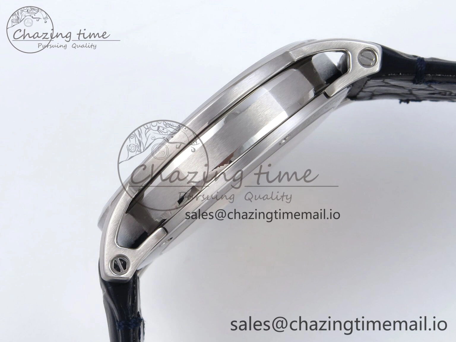 Code 11.59 SS 15210 APSF 1:1 Best Edition Blue Dial on Blue Leather Strap SA4302 Super Clone