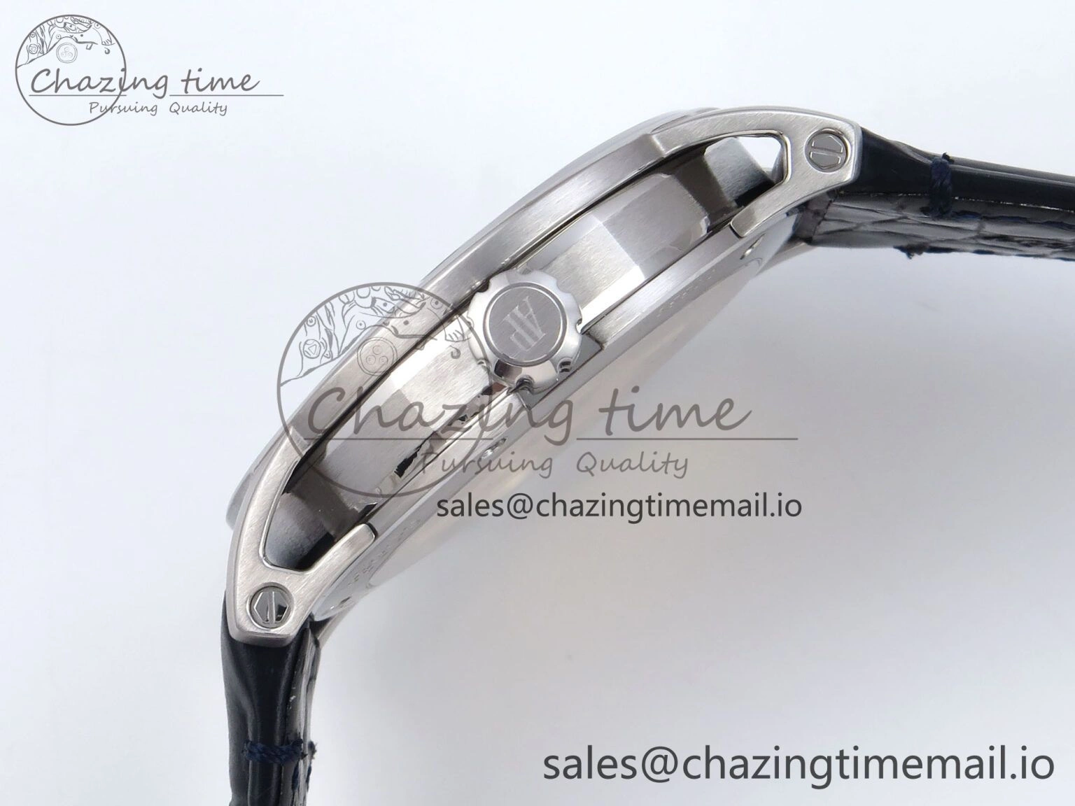 Code 11.59 SS 15210 APSF 1:1 Best Edition Blue Dial on Blue Leather Strap SA4302 Super Clone