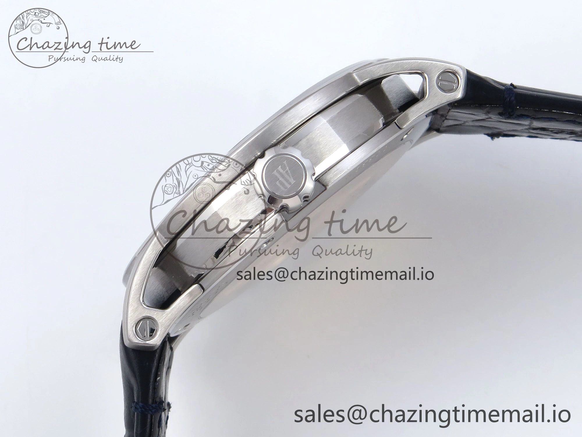 Code 11.59 SS 15210 APSF 1:1 Best Edition Blue Dial on Blue Leather Strap SA4302 Super Clone