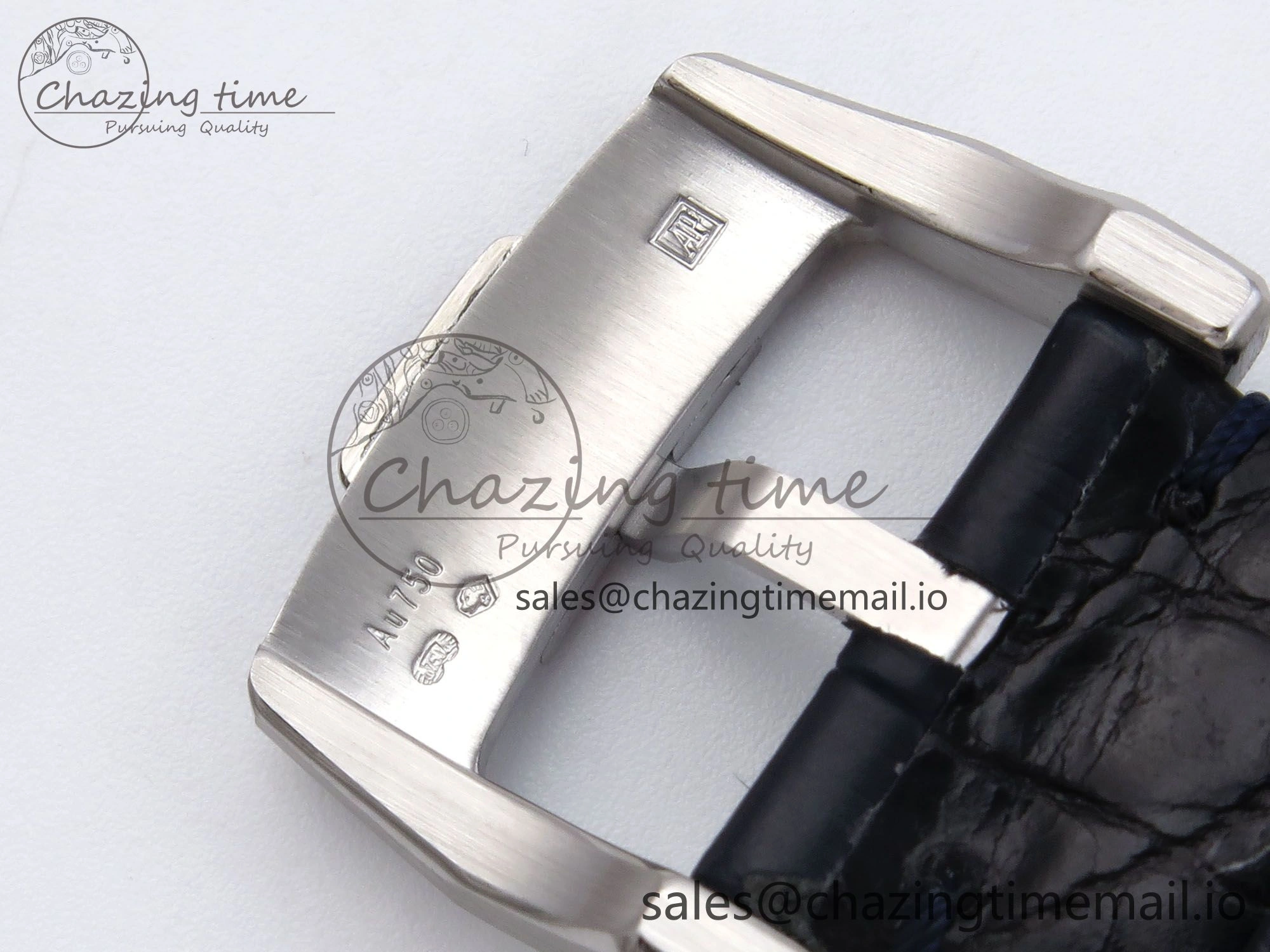 Code 11.59 SS 15210 APSF 1:1 Best Edition Blue Dial on Blue Leather Strap SA4302 Super Clone
