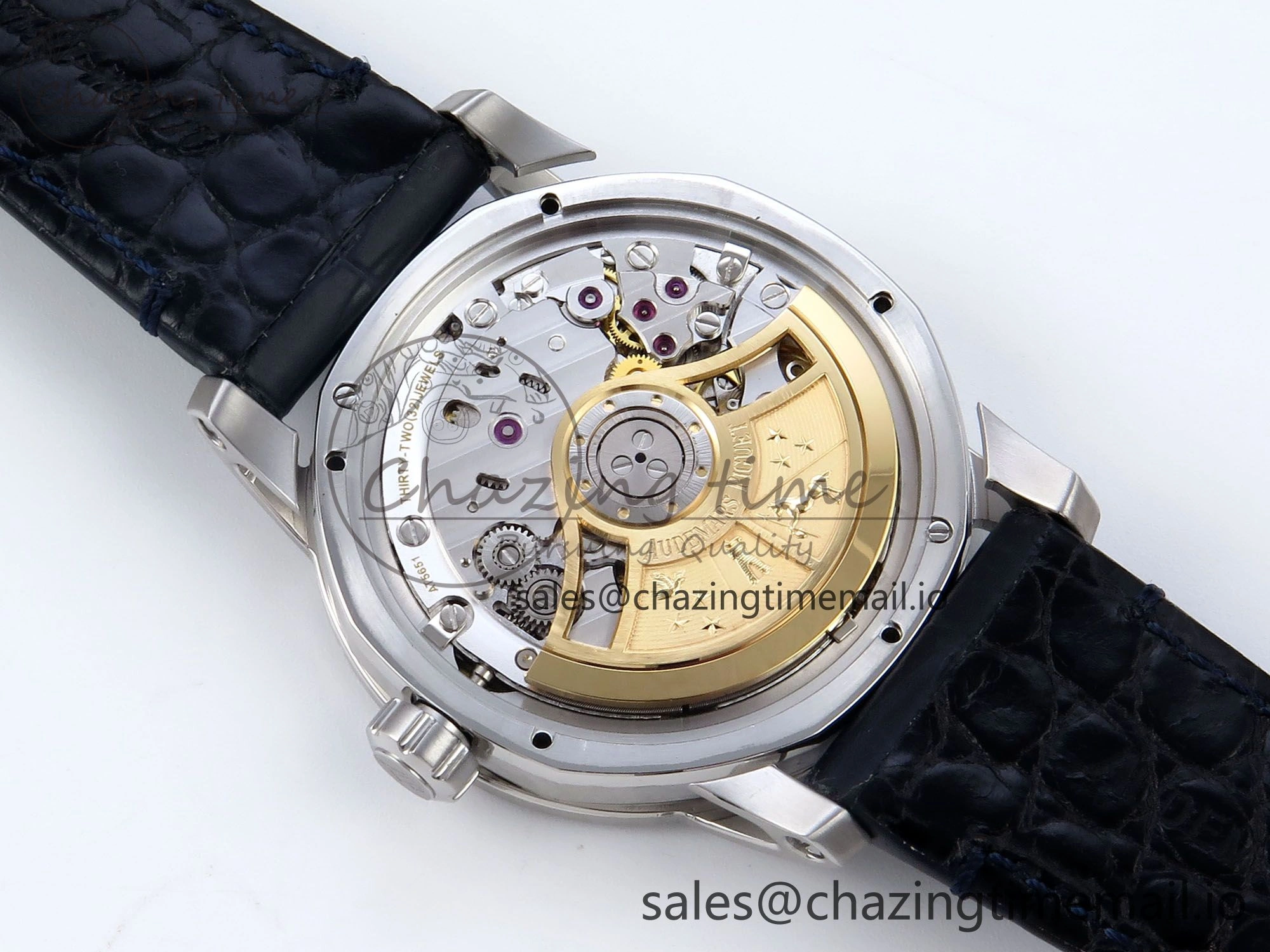 Code 11.59 SS 15210 APSF 1:1 Best Edition Blue Dial on Blue Leather Strap SA4302 Super Clone