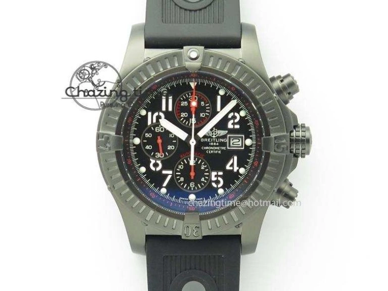 Colt Automatic 41mm SS Blue Textured Dial On Rubber Strap A2824