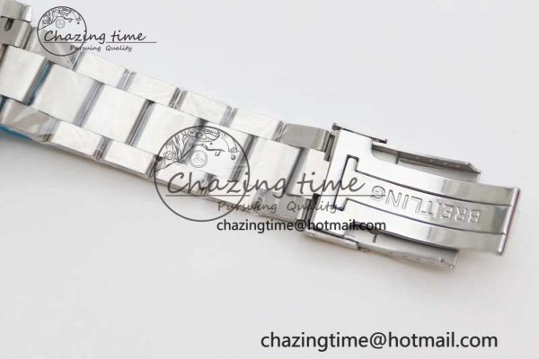 Colt Automatic 44mm SS TF 1:1 Best Edition Blue Textured Dial on SS Bracelet A2824