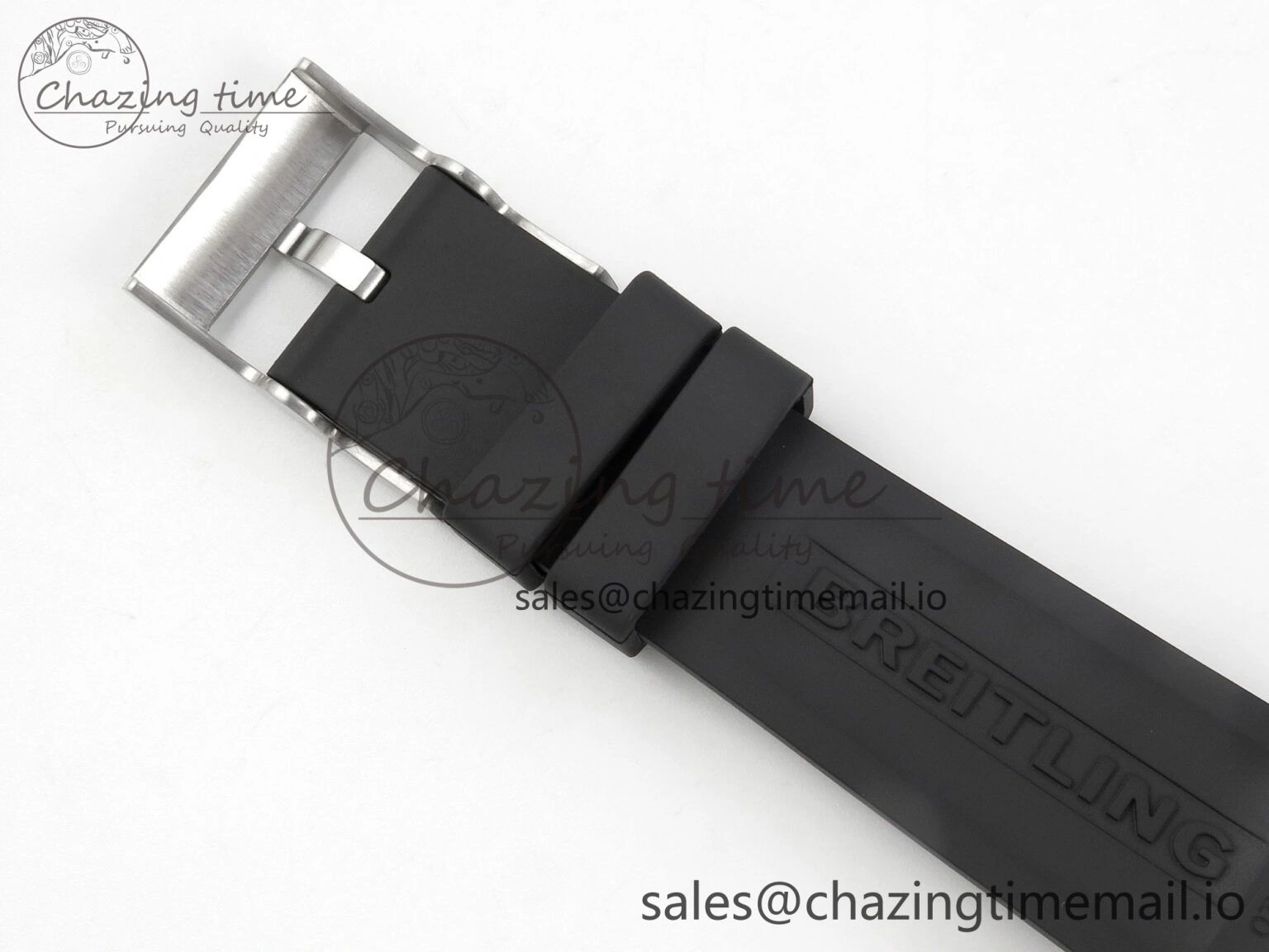 Colt Automatic 44mm TF 1:1 Best Edition Black Dial on Black Rubber Strap A2824 V2