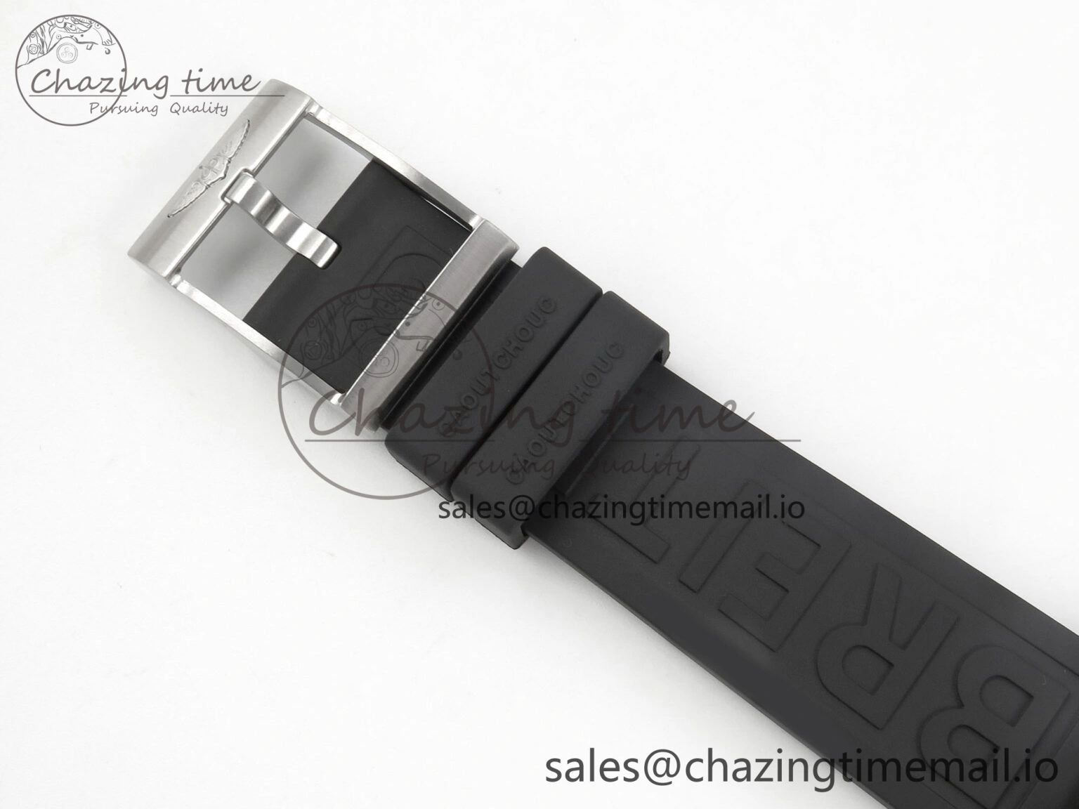 Colt Automatic 44mm TF 1:1 Best Edition Black Dial on Black Rubber Strap A2824 V2
