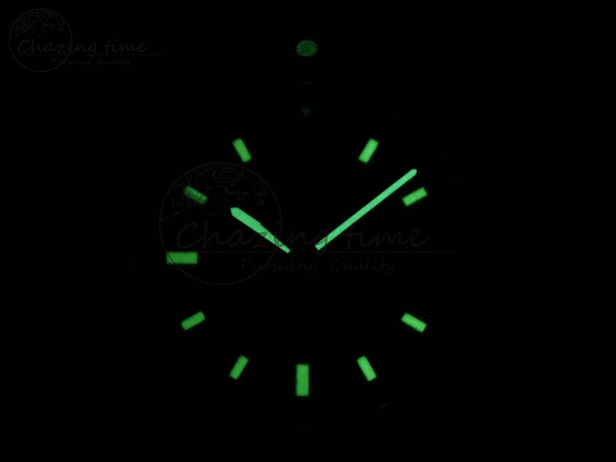 Colt Automatic 44mm TF 1:1 Best Edition Black Dial on Black Rubber Strap A2824 V2