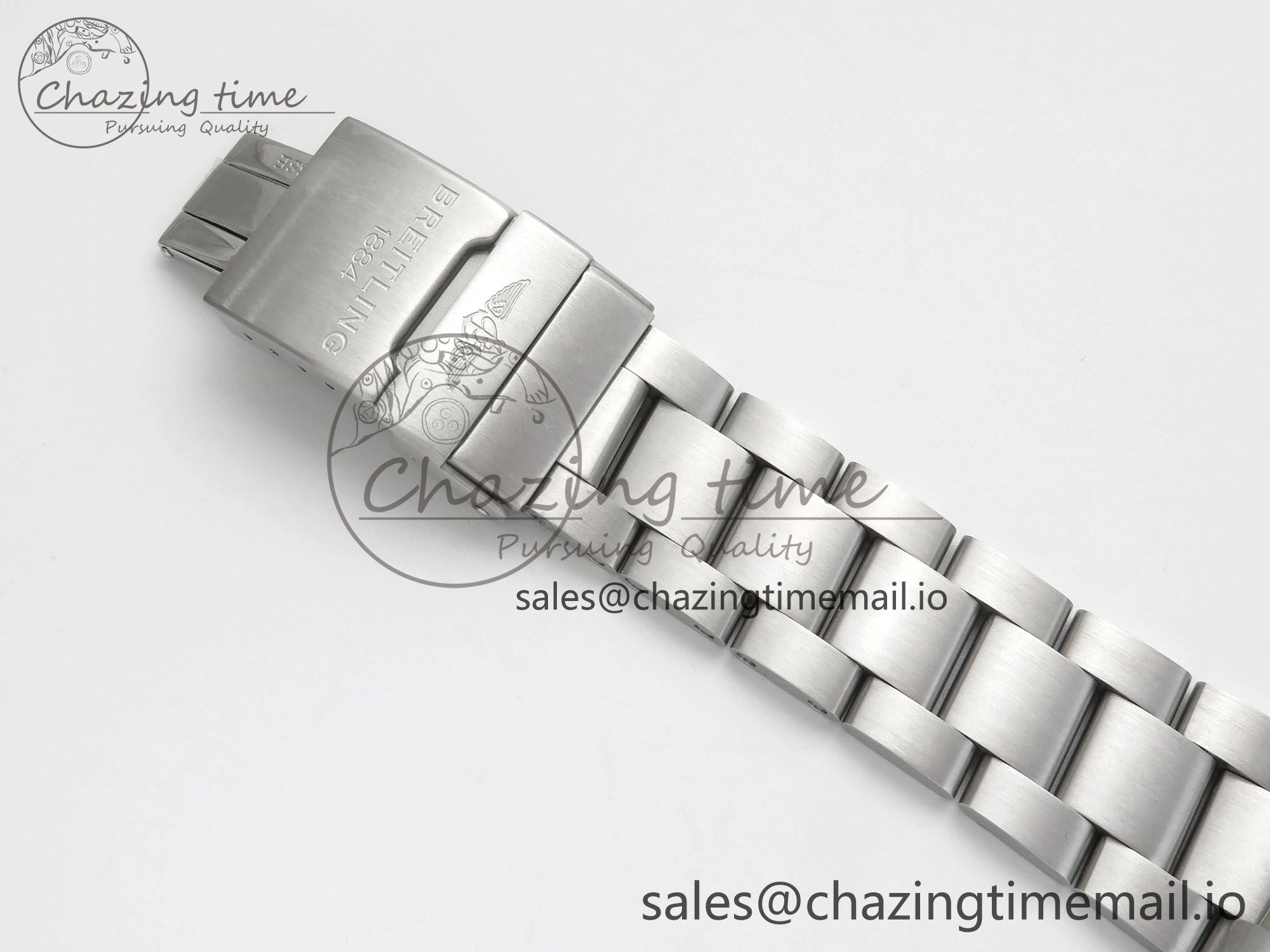 Colt Automatic 44mm TF1:1 Best Edition Blue Dial on SS Bracelet A2824 V2