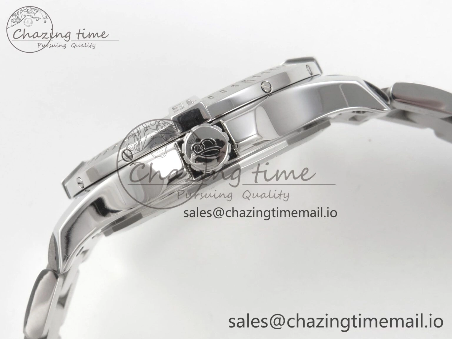 Colt Automatic 44mm TF1:1 Best Edition Gray Dial on SS Bracelet A2824 V2