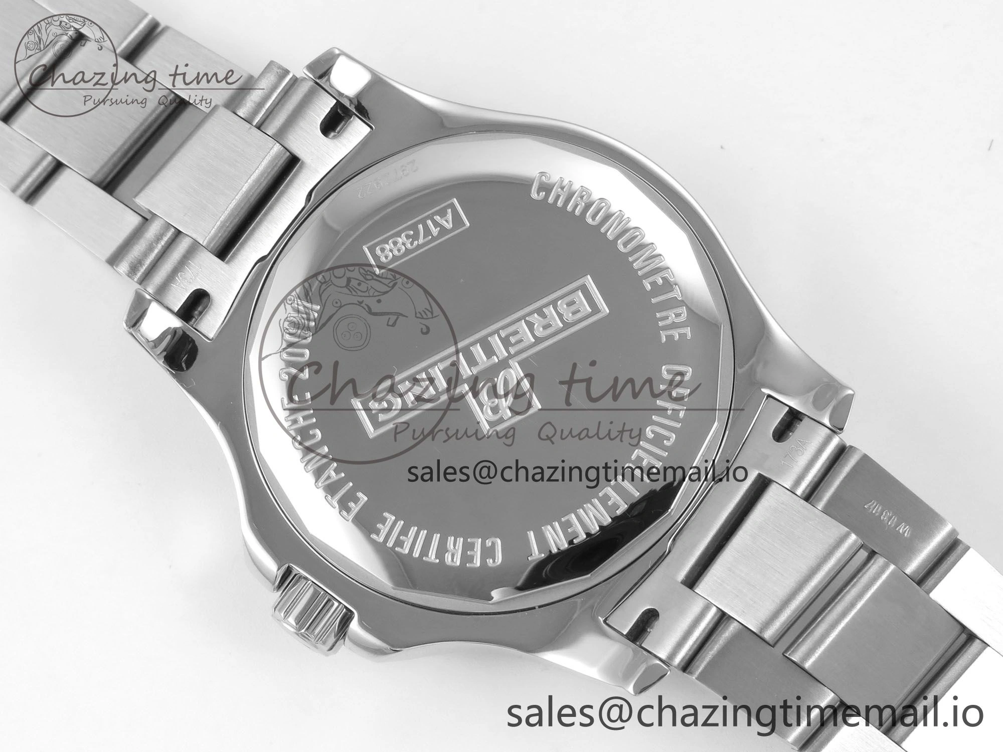 Colt Automatic 44mm TF1:1 Best Edition Gray Dial on SS Bracelet A2824 V2