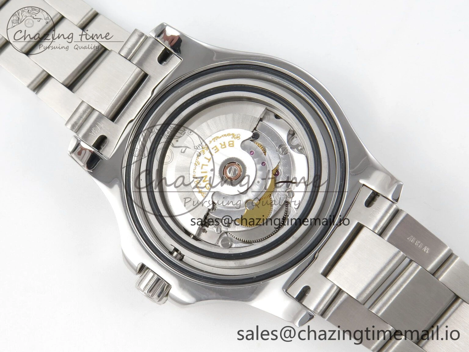 Colt Automatic 44mm TF1:1 Best Edition Gray Dial on SS Bracelet A2824 V2