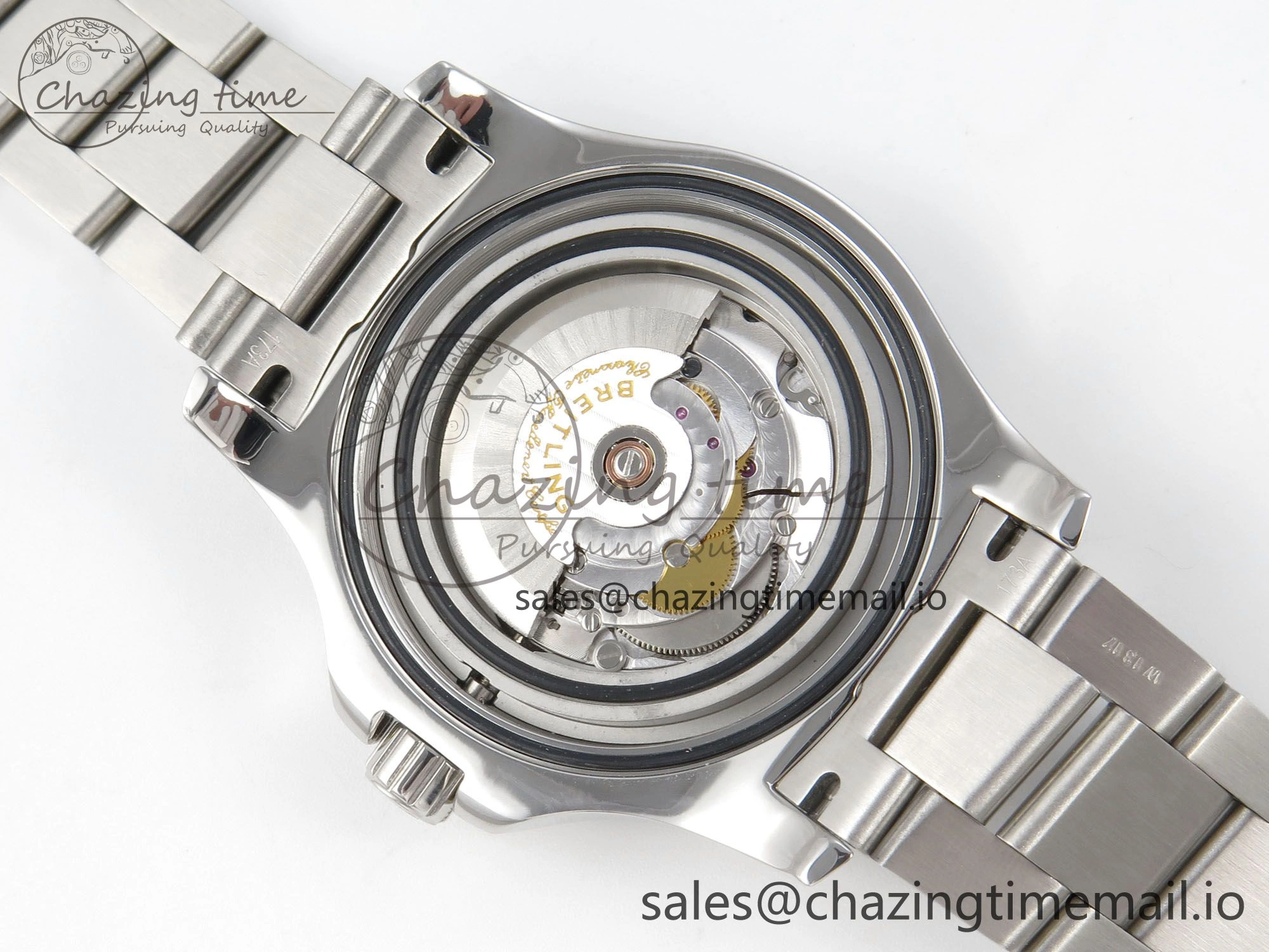 Colt Automatic 44mm TF1:1 Best Edition Gray Dial on SS Bracelet A2824 V2