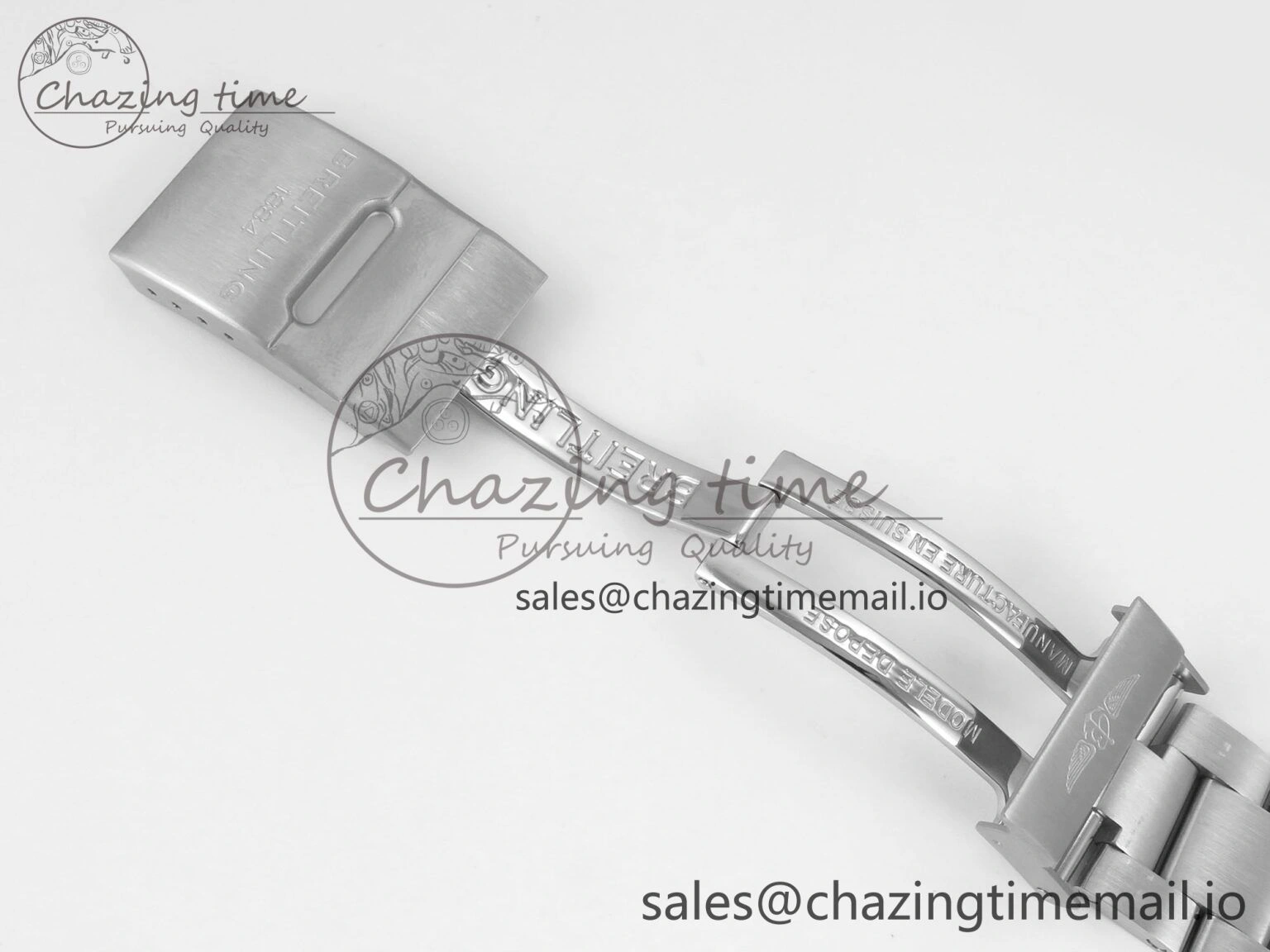 Colt Automatic 44mm TF1:1 Best Edition Gray Dial on SS Bracelet A2824 V2