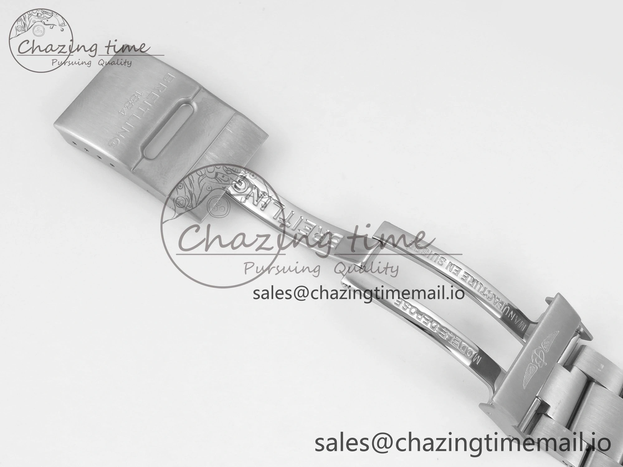 Colt Automatic 44mm TF1:1 Best Edition Gray Dial on SS Bracelet A2824 V2
