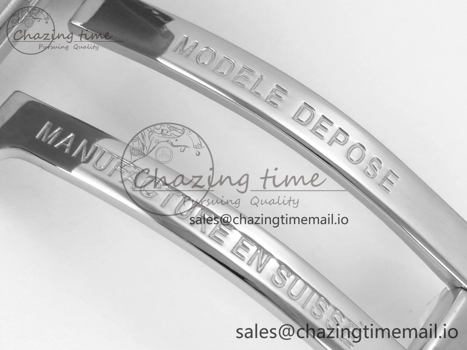 Colt Automatic 44mm TF1:1 Best Edition Gray Dial on SS Bracelet A2824 V2