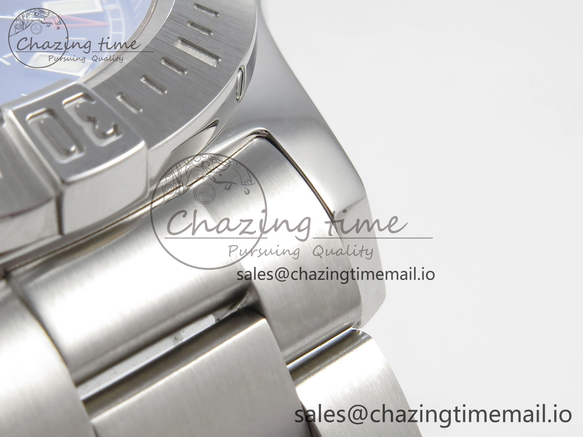 Colt Automatic 44mm TF1:1 Best Edition Gray Dial on SS Bracelet A2824 V2
