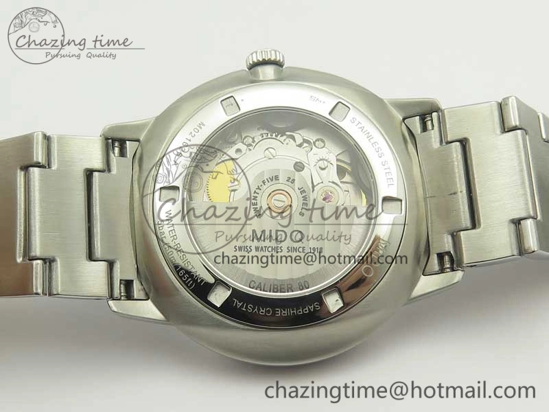 Commander Big Date SS OXF Gray Dial on SS Bracelet A2824