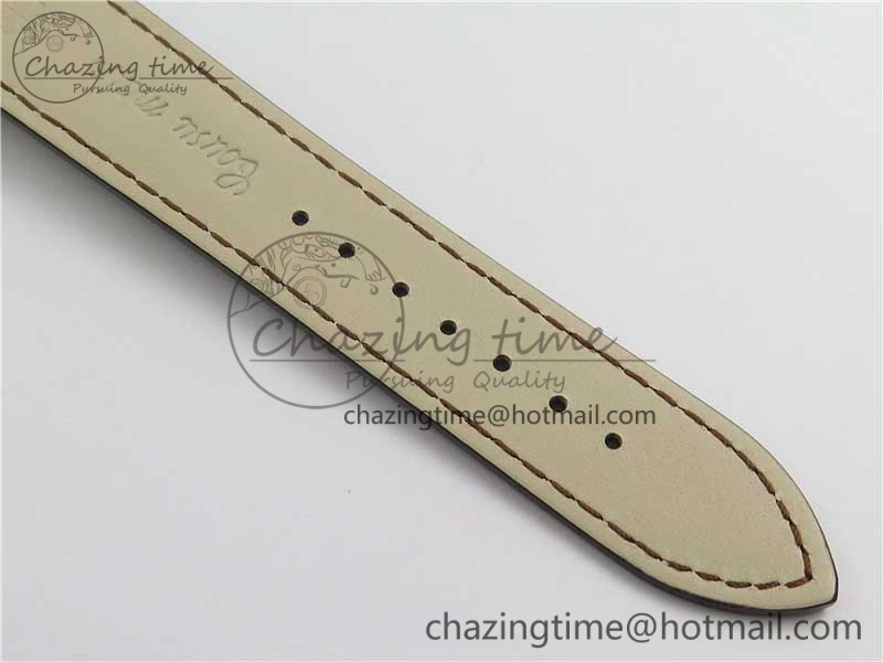 Complications 5205R RG GRF Best Edition White Dial on Brown Leather Strap A324