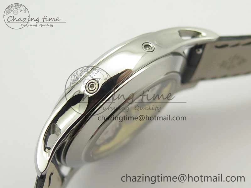 Complications Series Moonphase SS KMF Blue Dial On Black Leather Strap Cal.324