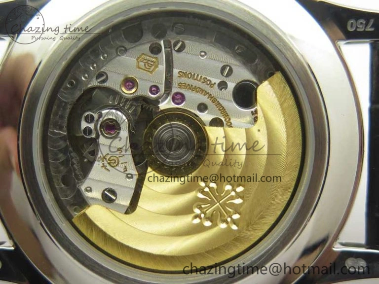 Complications Series Moonphase SS KMF Blue Dial On Black Leather Strap Cal.324