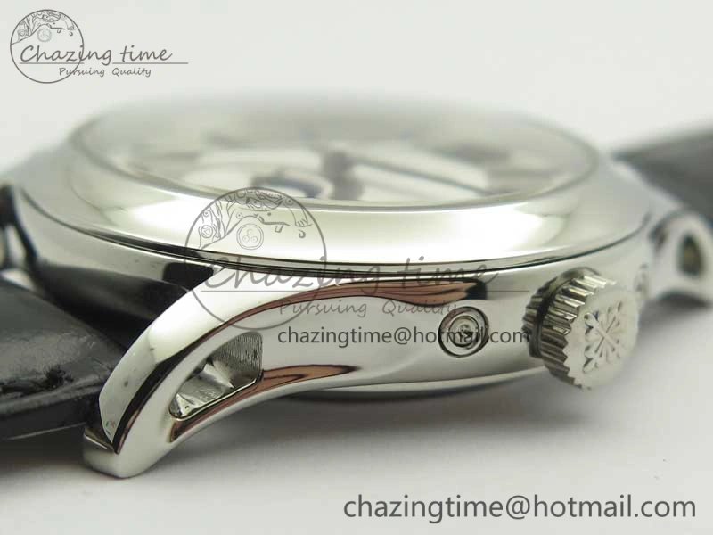 Complications Series Moonphase SS KMF White Dial On Black Leather Strap Cal.324