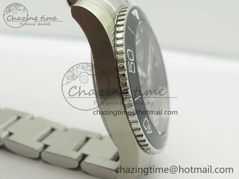 Conquest L3.840.4.56.6 Real Ceramic Bezel SS ZF 1:1 Best Edition Black dial On SS Bracelet A2824