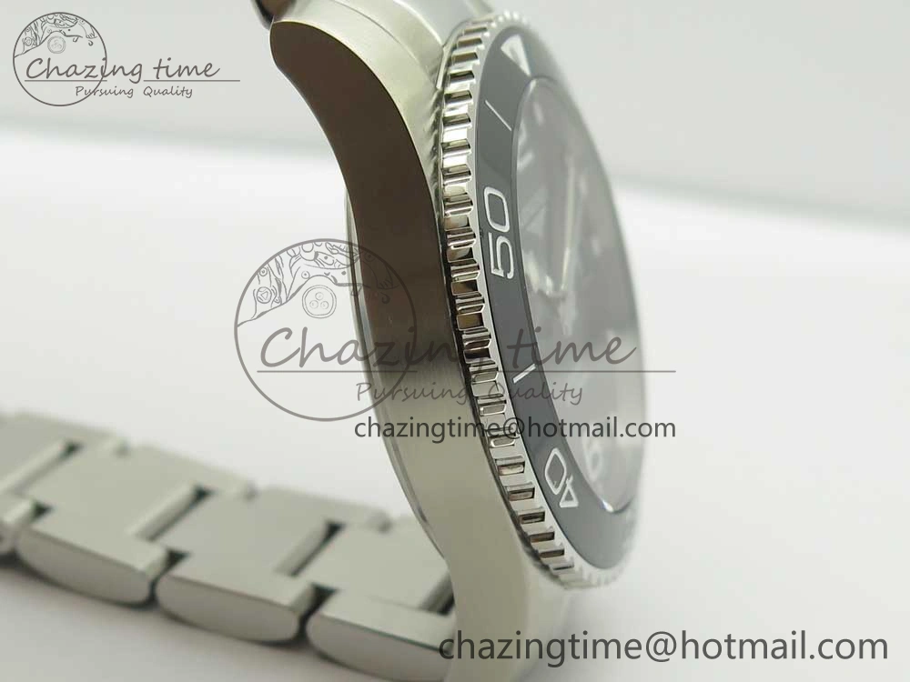 Conquest L3.840.4.56.6 Real Ceramic Bezel SS ZF 1:1 Best Edition Black dial On SS Bracelet A2824