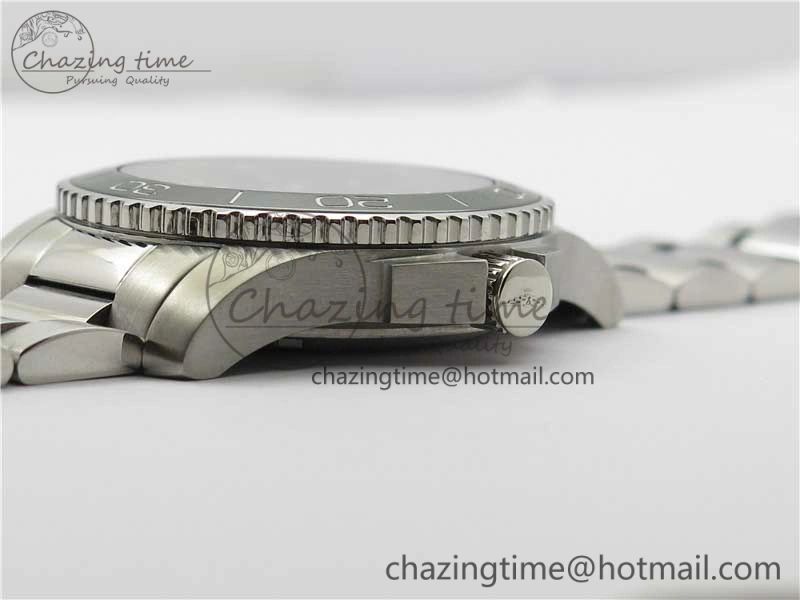 Conquest L3.840.4.56.6 Real Ceramic Bezel SS ZF 1:1 Best Edition Green dial On SS Bracelet A2824