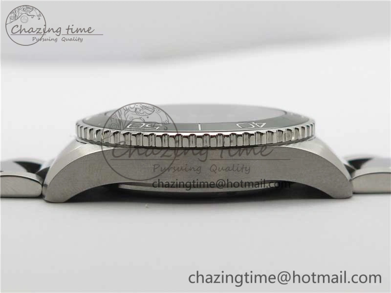 Conquest L3.840.4.56.6 Real Ceramic Bezel SS ZF 1:1 Best Edition Green dial On SS Bracelet A2824