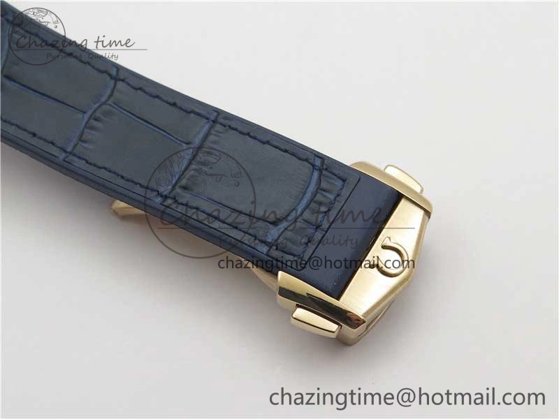 Constellation 131.33.41.21.03.001 RG TW Best Edition Blue Dial On Gummy Strap A8500