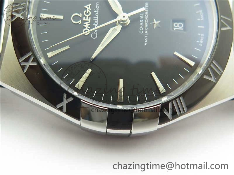 Constellation 131.33.41.21.03.001 SS TW Best Edition Black Dial On Gummy Strap A8500