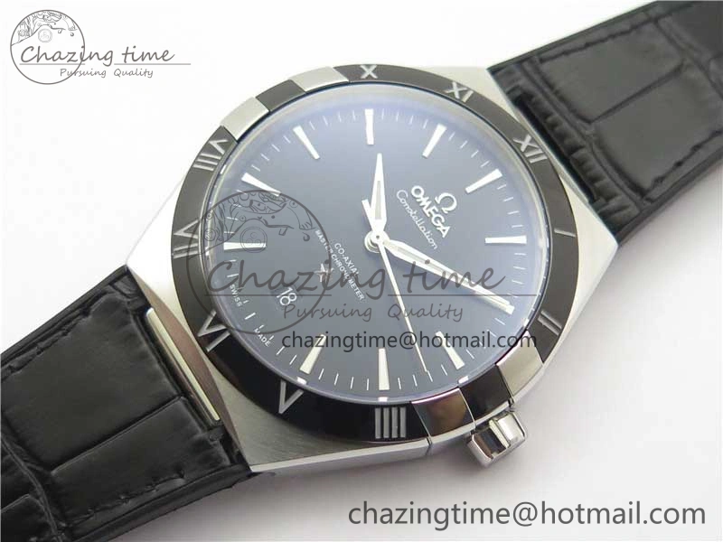 Constellation 131.33.41.21.03.001 SS TW Best Edition Black Dial On Gummy Strap A8500