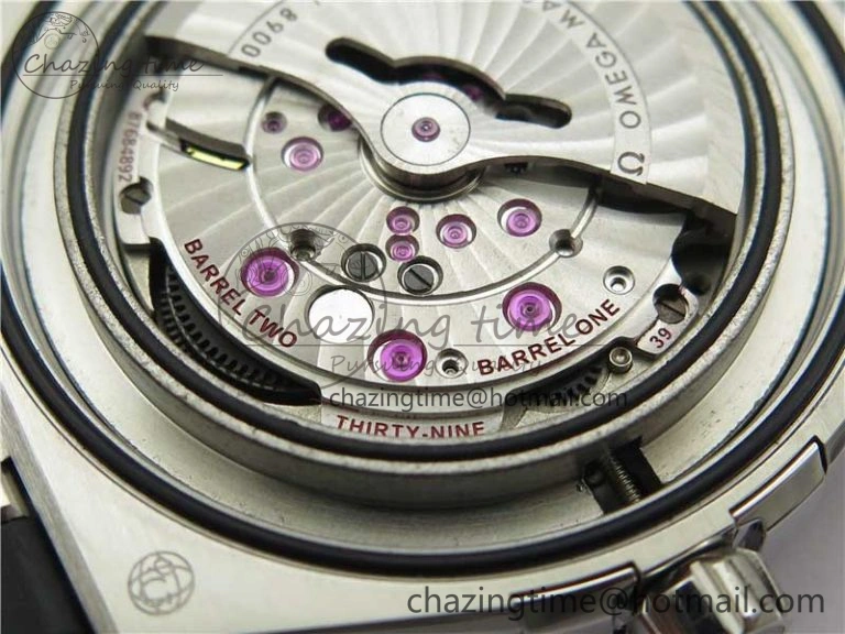 Constellation 131.33.41.21.03.001 SS TW Best Edition Black Dial On Gummy Strap A8500