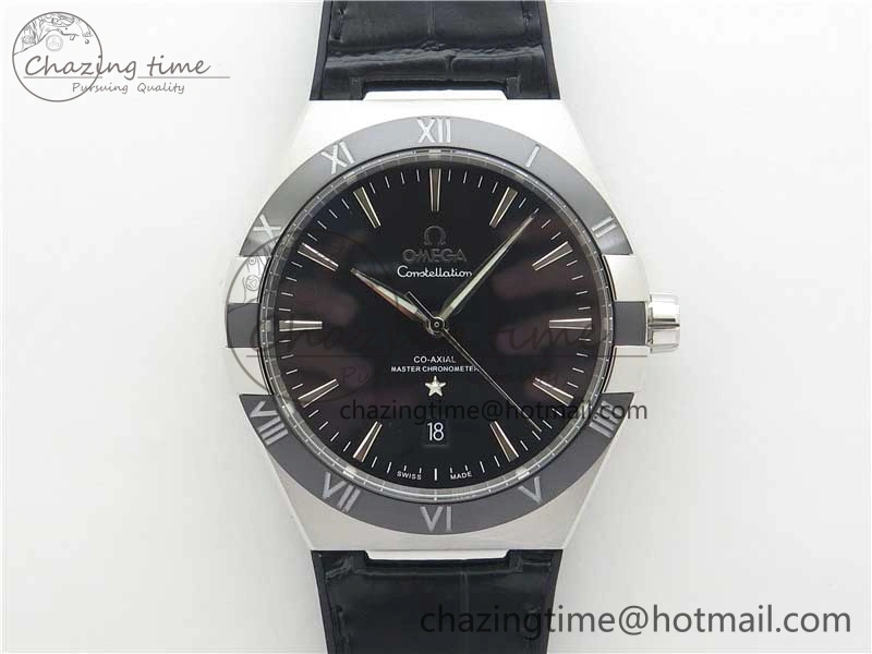 Constellation 131.33.41.21.03.001 SS TW Best Edition Black Dial On Gummy Strap A8500