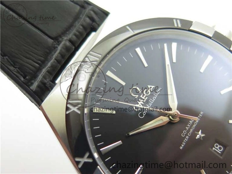 Constellation 131.33.41.21.03.001 SS TW Best Edition Black Dial On Gummy Strap A8500